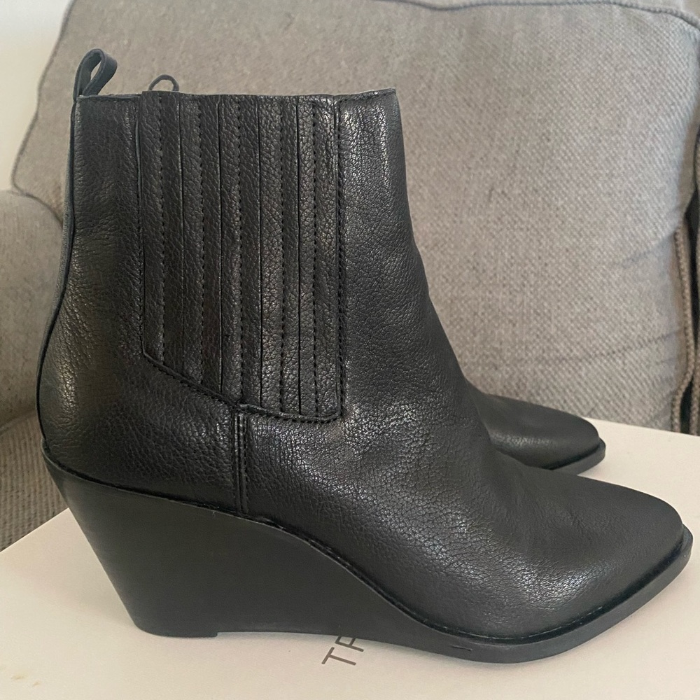 Treasure Bond Nordstrom Black Booties (Size 7.5)